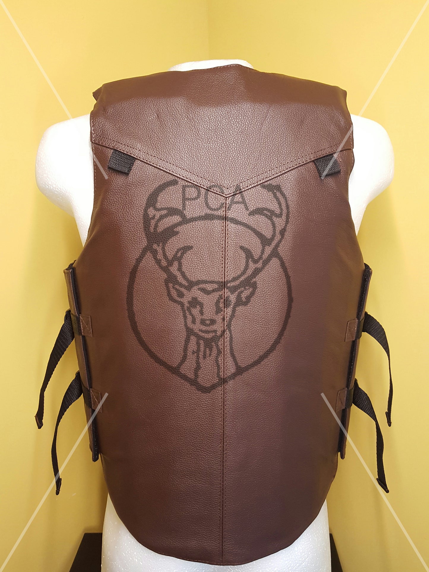 Chaleco para Jinete en piel