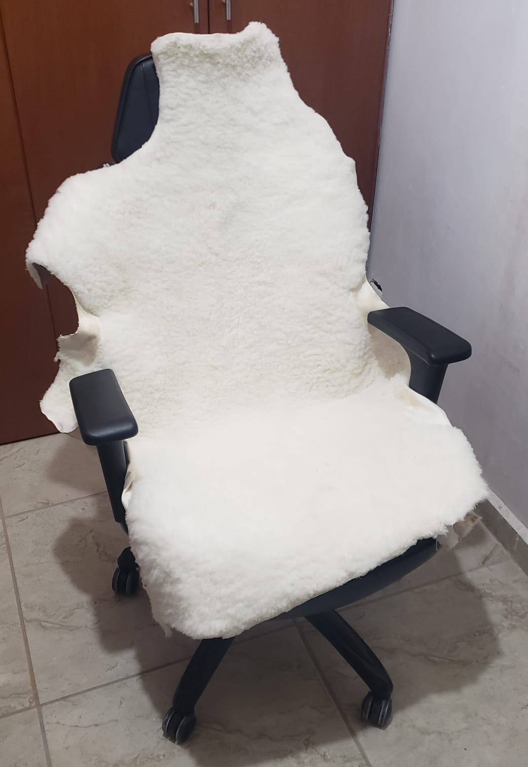 Zalea de borrego para enfermos tamaño gigante