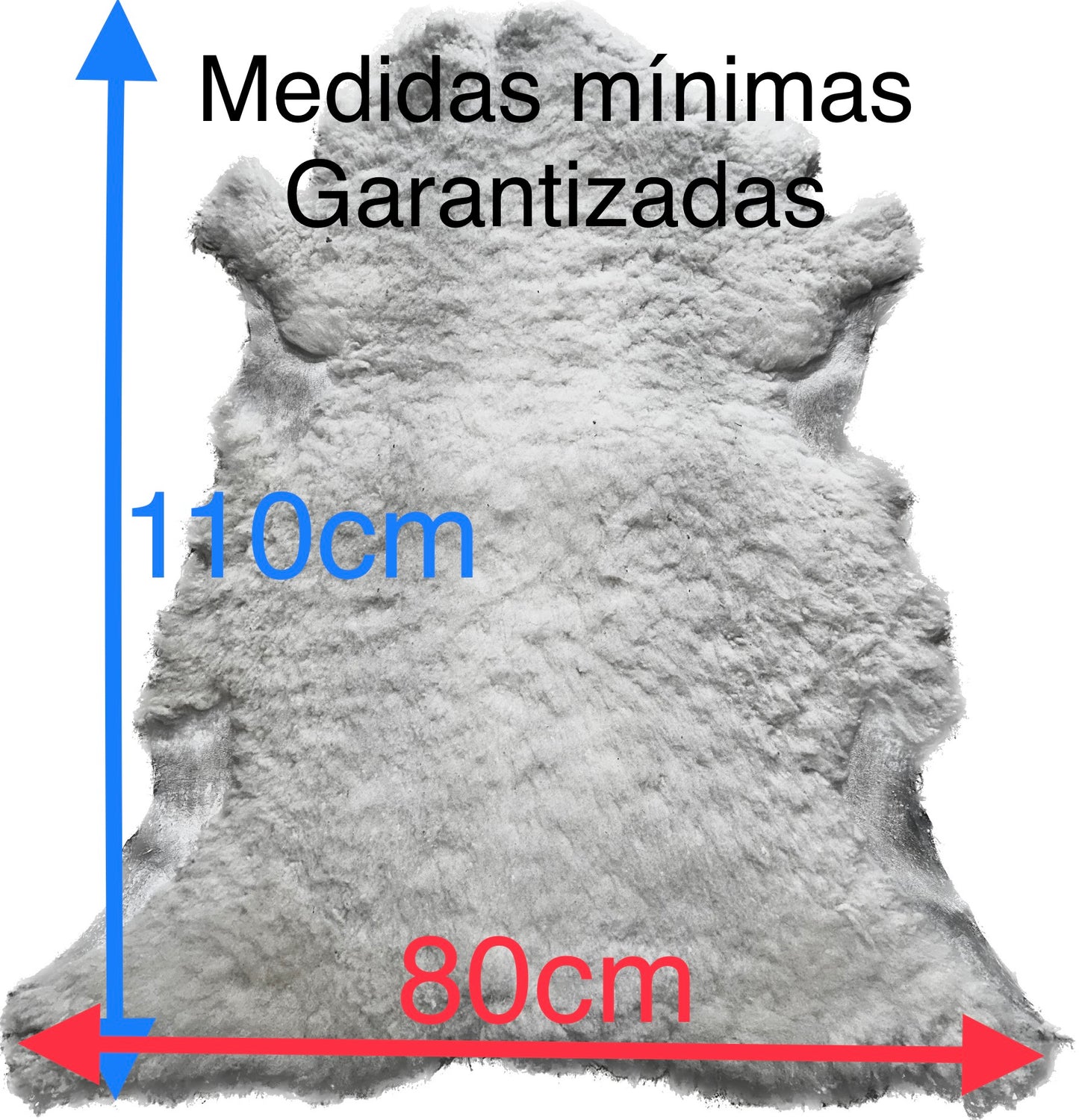 Zalea de borrego para enfermos tamaño gigante